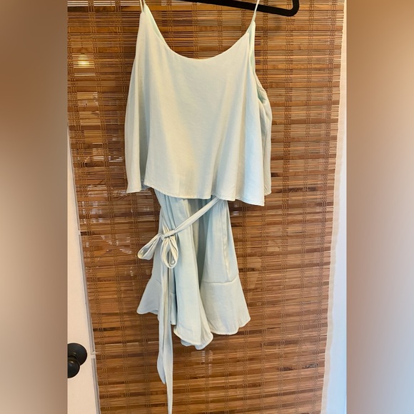 Brand new! She + Sky mint green romper. Size small - Picture 2 of 8